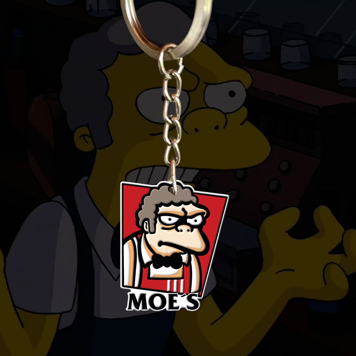 Llavero Moe´s | Los Simpson