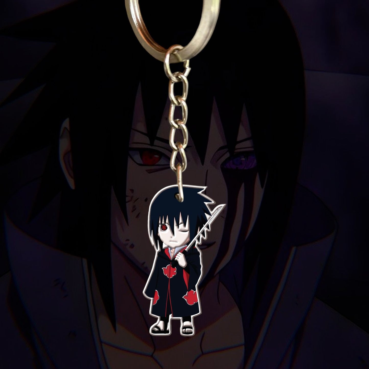 Llavero Sasuke Akatsuki | Naruto