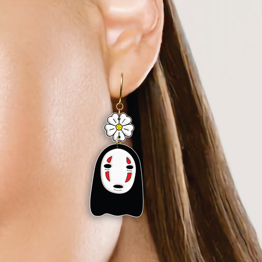 Aretes fantasma sin cara viaje de chihiro