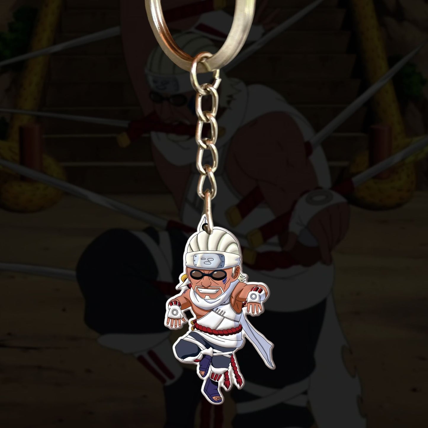 Llaveros x2 Killer B y Yondaime Raikage | Naruto
