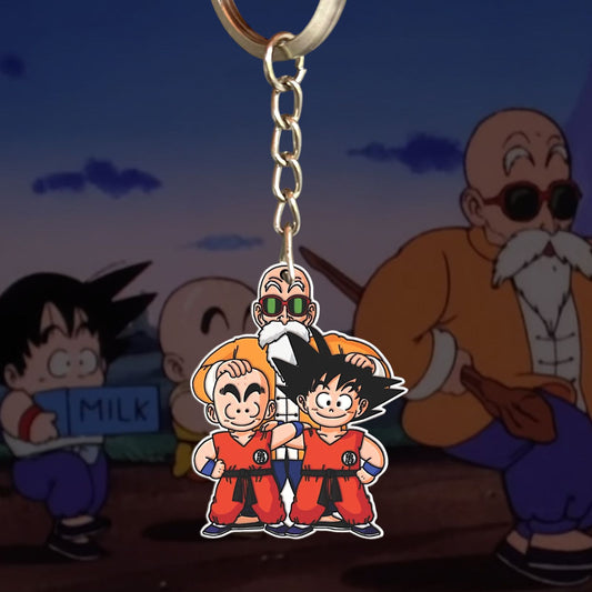 Llavero Maestro Roshi, Goku y krilin