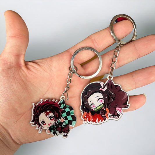 Llaveros Tangiro y Nezuko x2 | Demon Slayer