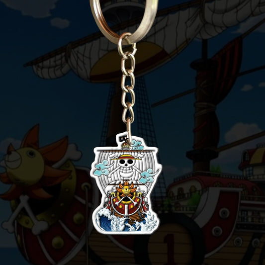 Llavero Barco One Piece